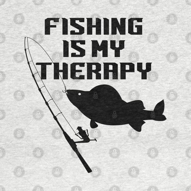 Fishing Is My Therapy by Animal Specials